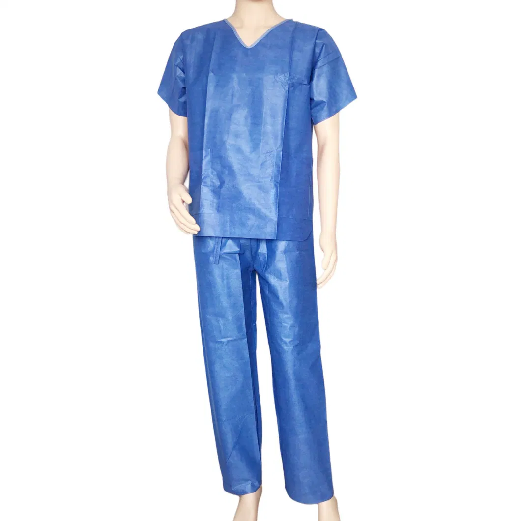 Hospital Surgical Disposable Scrub Suits Single Use