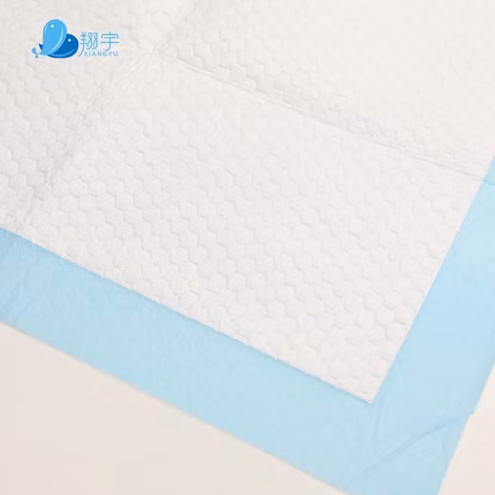 卸売超吸収性アダルトケア失禁看護パッド通気性ソフトコットン使い捨てアンダーパッド病院家族のため